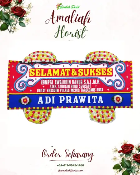 Papan Bunga Ucapan Selamat Amahai