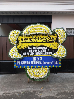 Papan Bunga Duka di Amahai